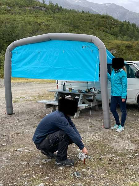 GT Shelter Gentletent Tarp Sonnensegel Regenschutz in Hamburg | Camper  Trader