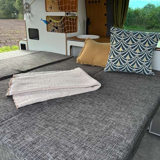Volkswagen VW T6.1 VANTOPIA Dreamer | Designausbau | Echtholz-Details | Aufstelldach - Bild 15