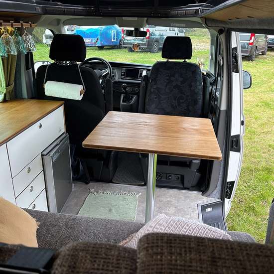 Volkswagen VW T6.1 VANTOPIA Dreamer | Designausbau | Echtholz-Details | Aufstelldach - Bild 11