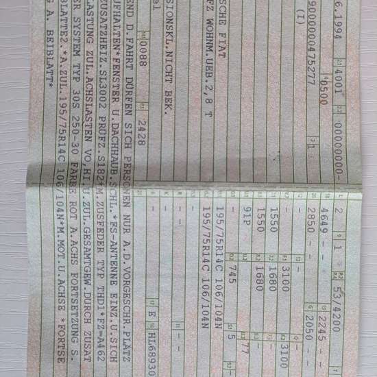 Dethleffs Globetrotter Fiat 1994 (HU bis 07/27) - Bild 17