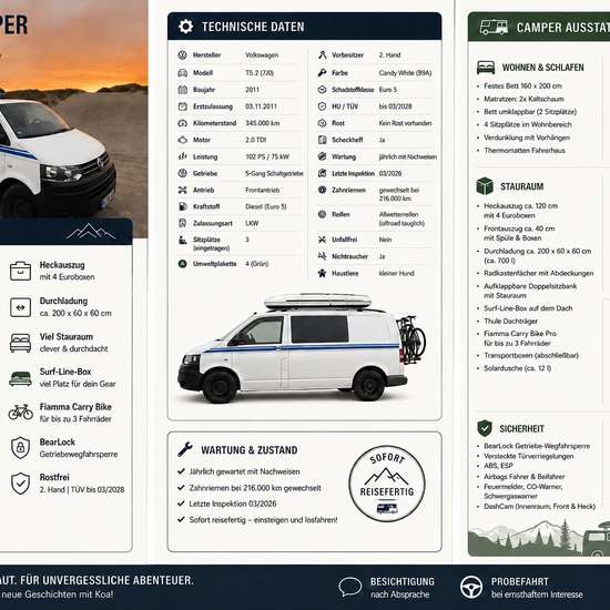 Volkswagen T5.2 2011 (HU bis 03/28) - Bild 15